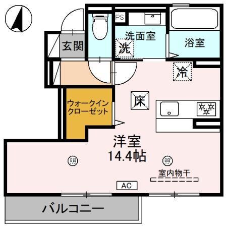 タウンさらⅡの物件間取画像