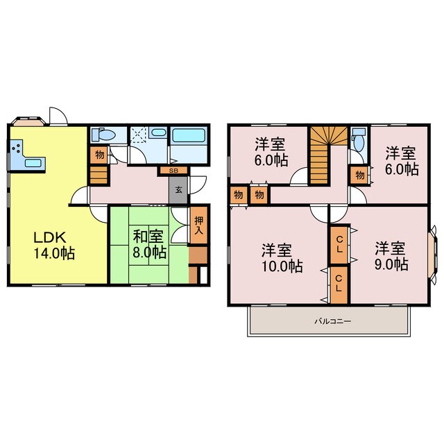 アクティータウン東阿保戸建の物件間取画像