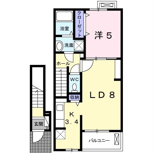 ボニートの物件間取画像