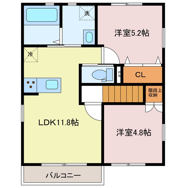 リアンの物件間取画像