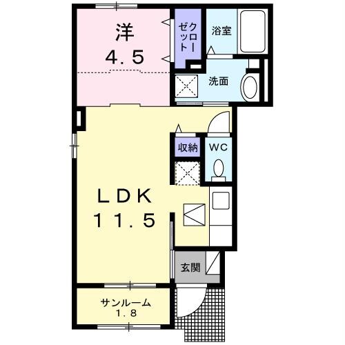 ヴェルナの物件間取画像