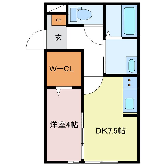 ララしらはまの物件間取画像