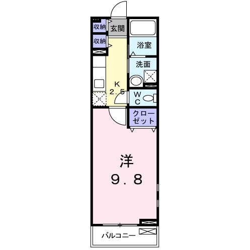 サン　クレメントAの物件間取画像