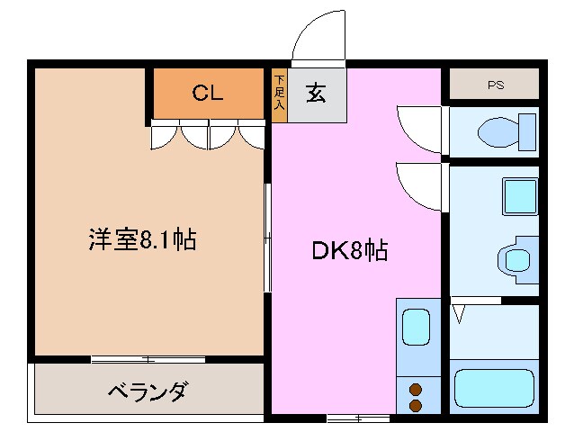 伊勢朝日駅 徒歩37分 1階の物件間取画像