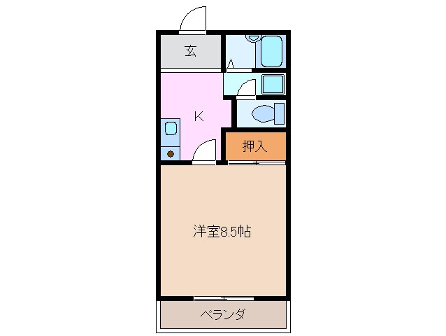 星川駅 徒歩27分 1階の物件間取画像