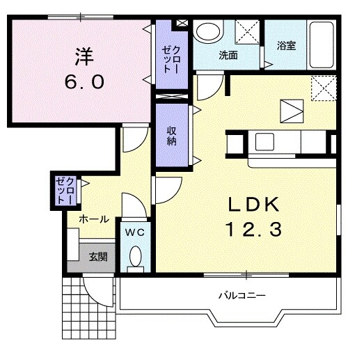 下深谷駅 徒歩42分 1階の物件間取画像