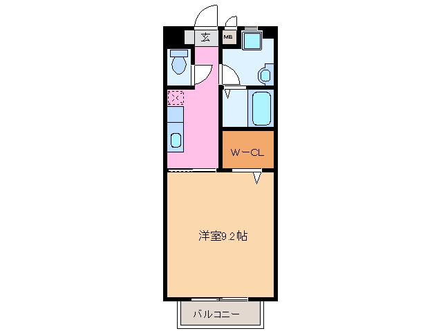 ベルテの物件間取画像