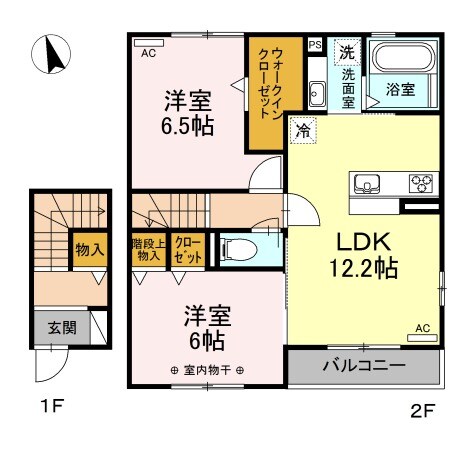 グランチェスタ久居の物件間取画像