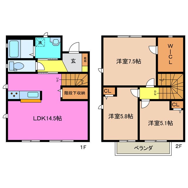 メゾン川井町の物件間取画像