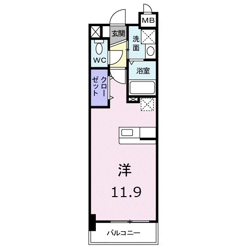 ドゥク－ルの物件間取画像