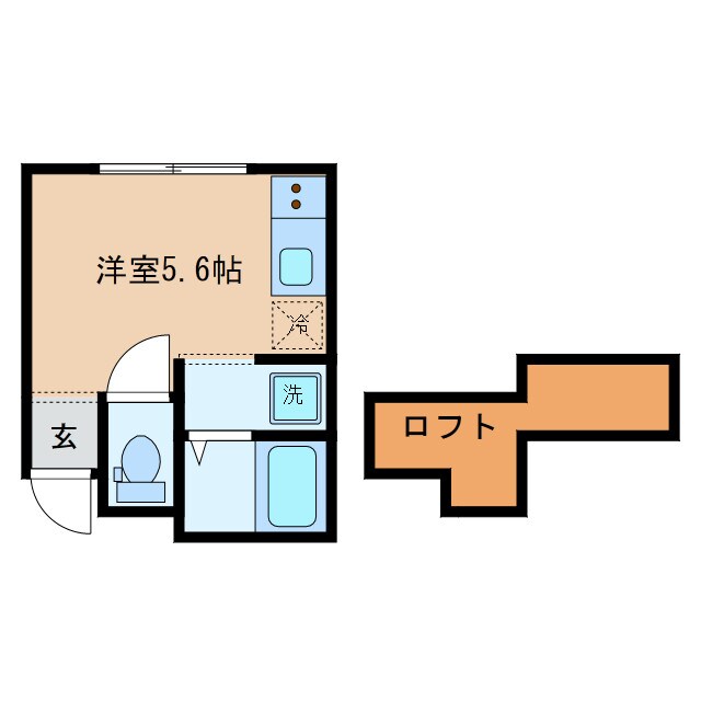 塩浜駅 徒歩8分 2階の物件間取画像