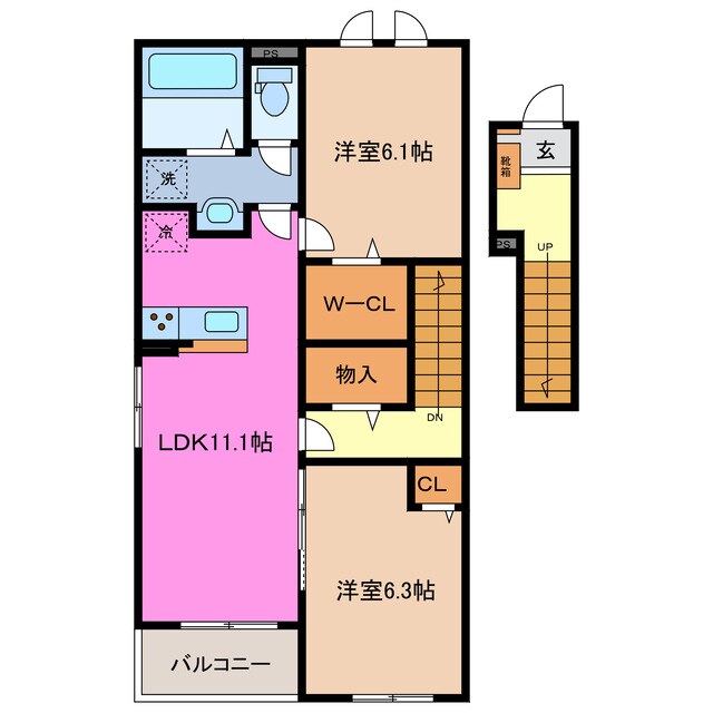 パークテラスの物件間取画像