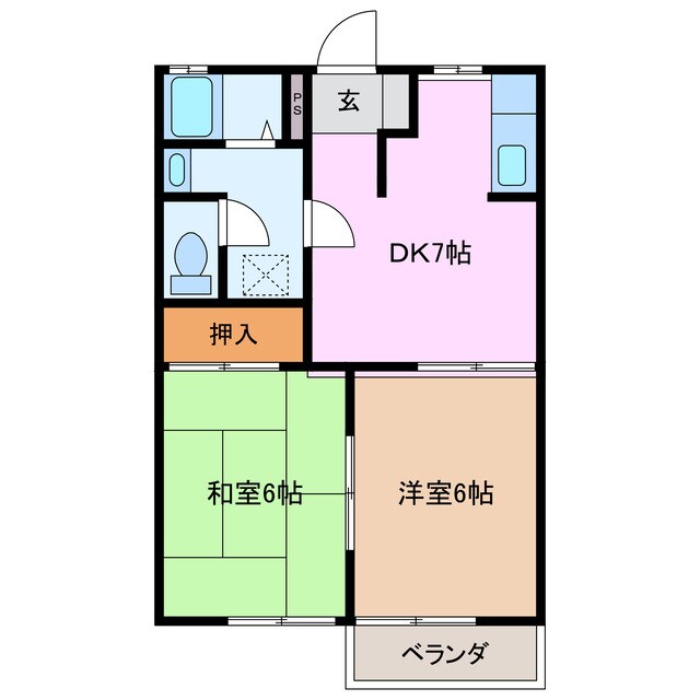 プロミスランドの物件間取画像