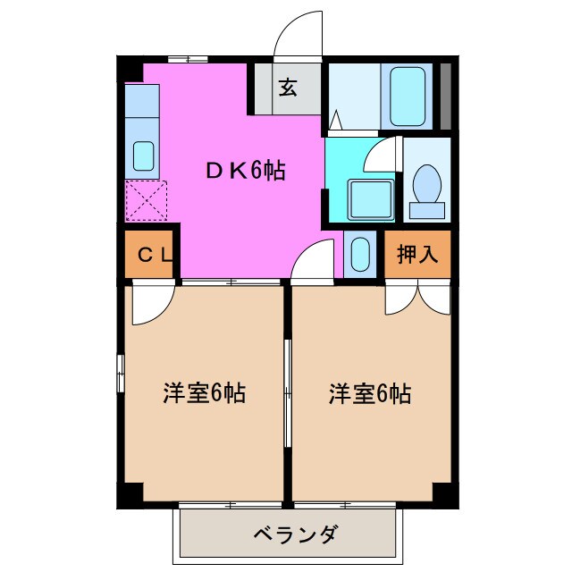 ＮＥＷ　ＣＩＴＹ　ビスティアの物件間取画像