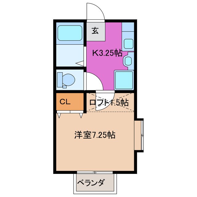 パルテールの物件間取画像