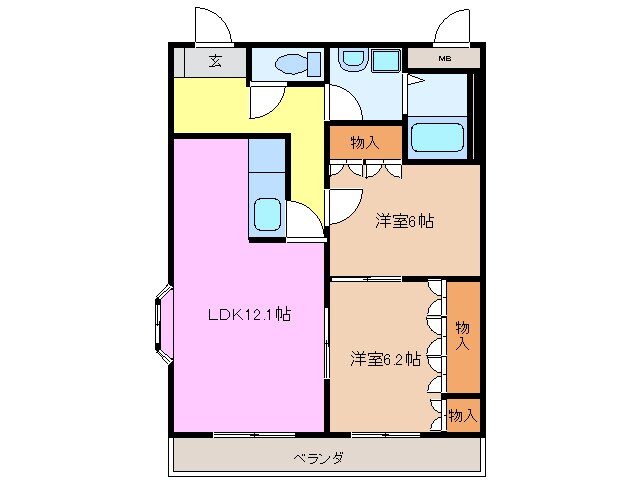 来夢の物件間取画像