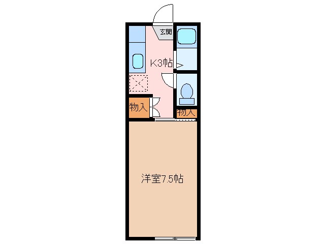 シュガーヒルの物件間取画像