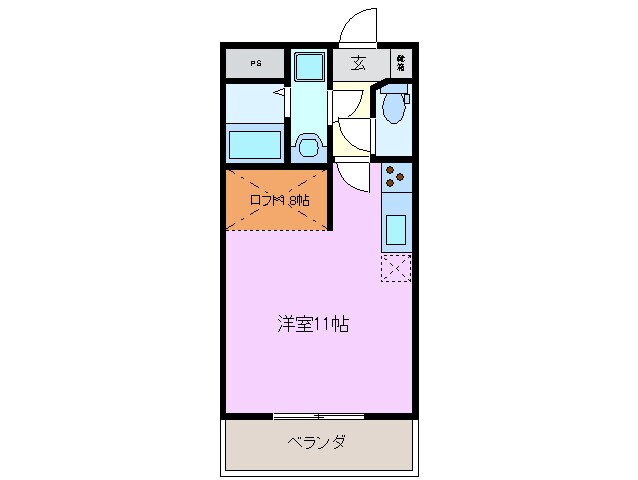 パストラルアベニューの物件間取画像