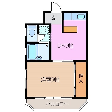 リビエール・N・弐番館の物件間取画像