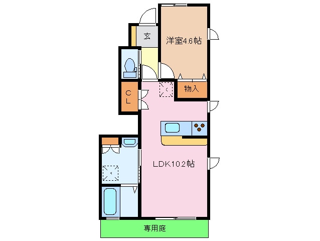 Ｒｅｖｅ　Ｇｒａｎｄｉｓ　Ａ棟の物件間取画像