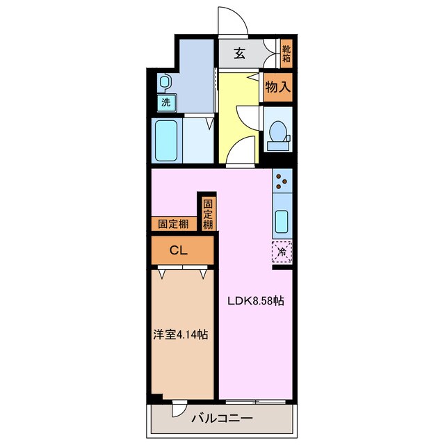 伊勢松本駅 徒歩7分 1階の物件間取画像