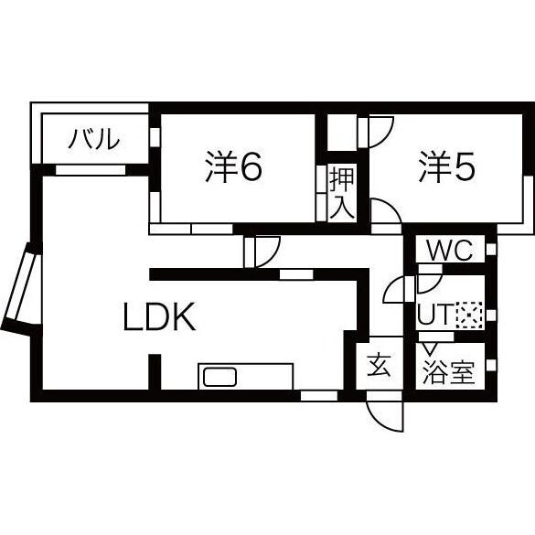 メゾンドグラースの物件間取画像