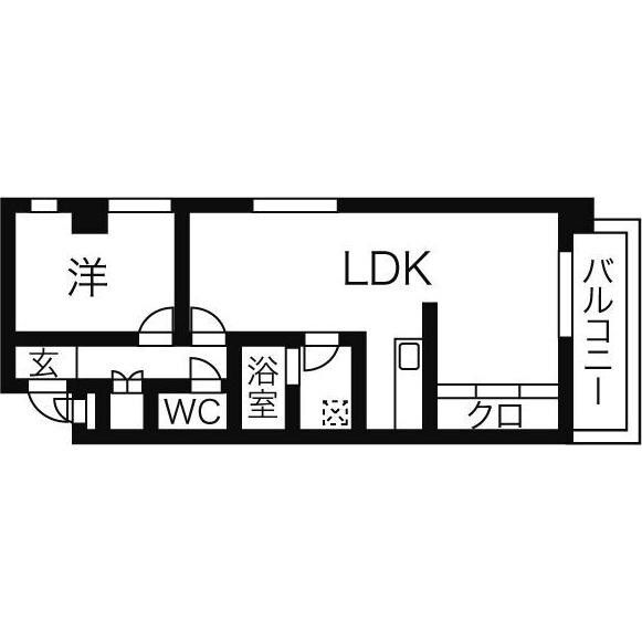 グランドール藤ヶ丘東の物件間取画像