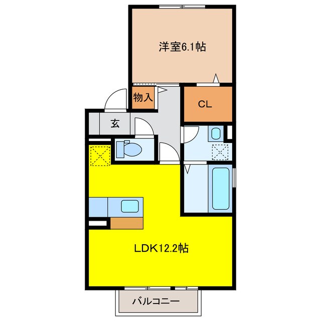 エクセレント　オーワの物件間取画像