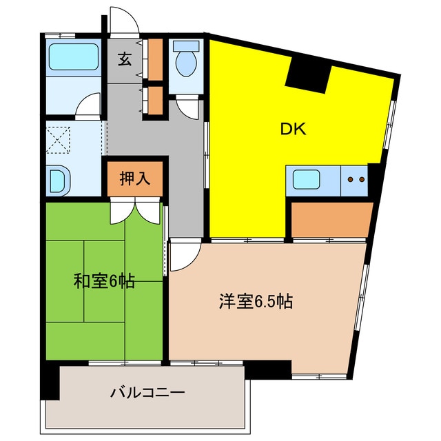 グレイスビルの物件間取画像