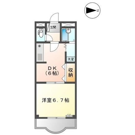 Art錦の物件間取画像