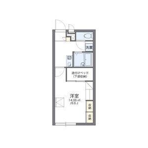 レオパレスウイング山の田Ⅰの物件間取画像