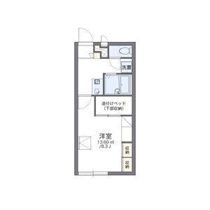 レオパレス太陽の物件間取画像