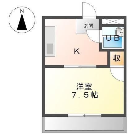 ロイヤルシティ天子田の物件間取画像