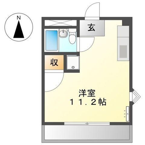 ロイヤルシティ天子田の物件間取画像