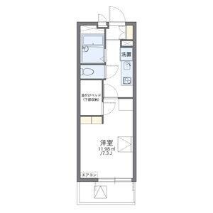 レオパレス高島の物件間取画像