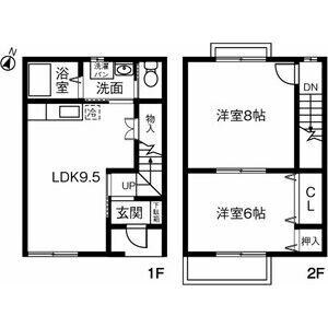 Pure　Mate平子の物件間取画像