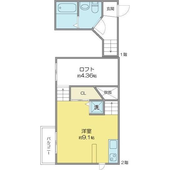 RadIAnce守山の物件間取画像
