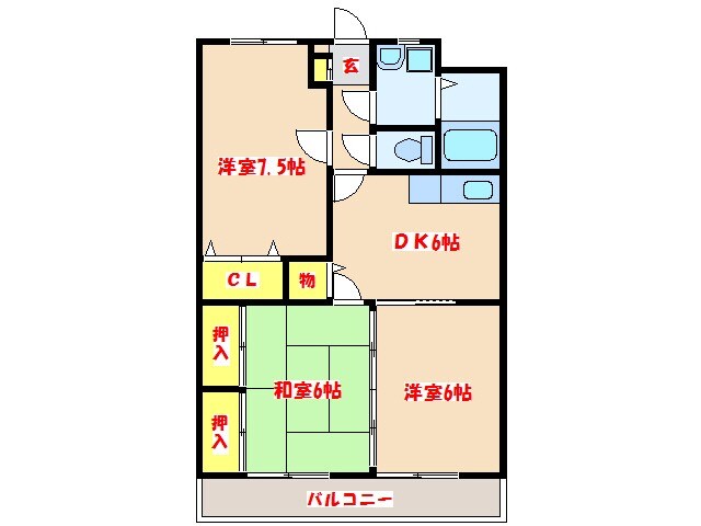 タプローコートの物件間取画像