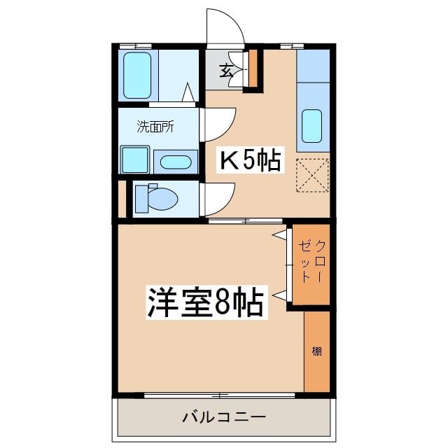 ユニオンレスト　Ⅰの物件間取画像