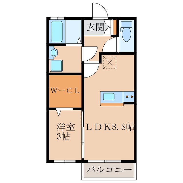 サンフラワー寿の物件間取画像