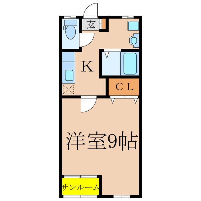 メゾンドシャルマンの物件間取画像