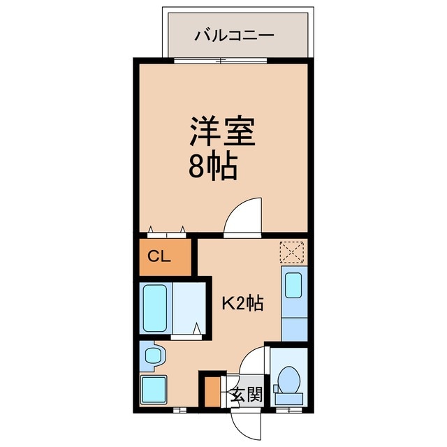 フェヴァリー　Cの物件間取画像