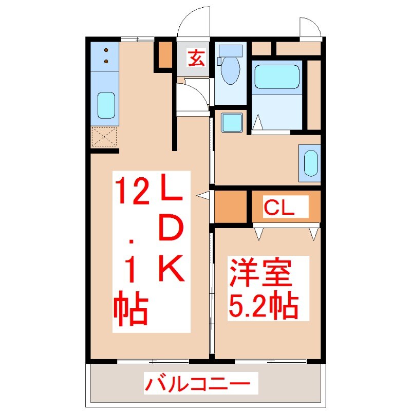 グラン　コモードの物件間取画像