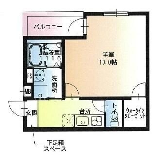 フジパレス若江岩田ノースの物件間取画像