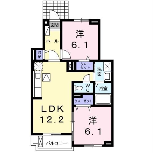 グラシアYの物件間取画像