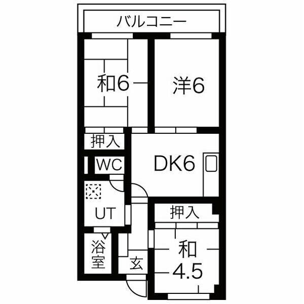 ベル・エスポワールの物件間取画像