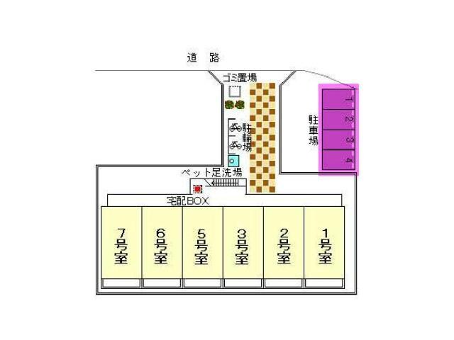 ベルフルールN・Kの物件外観写真