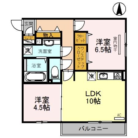 チアフルの物件間取画像