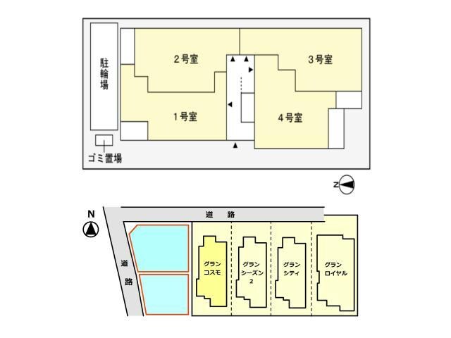 グランコスモの物件外観写真