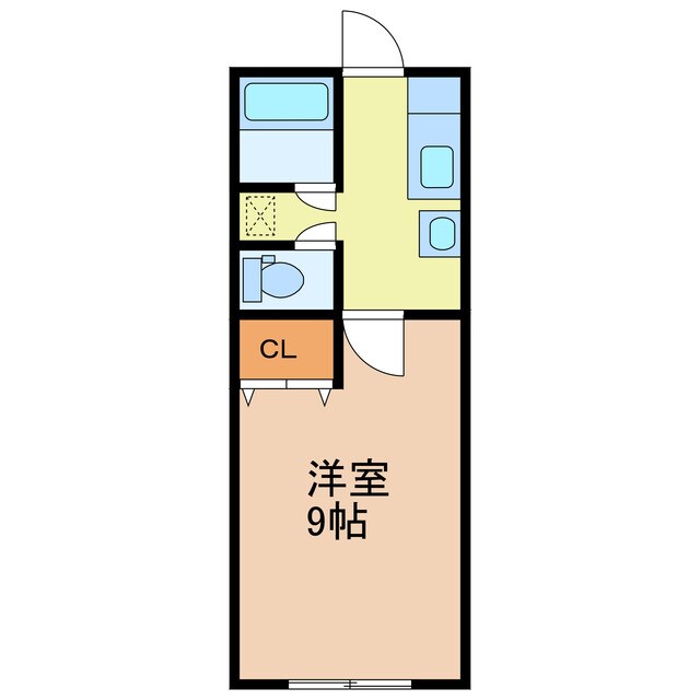 エクセル江島の物件間取画像